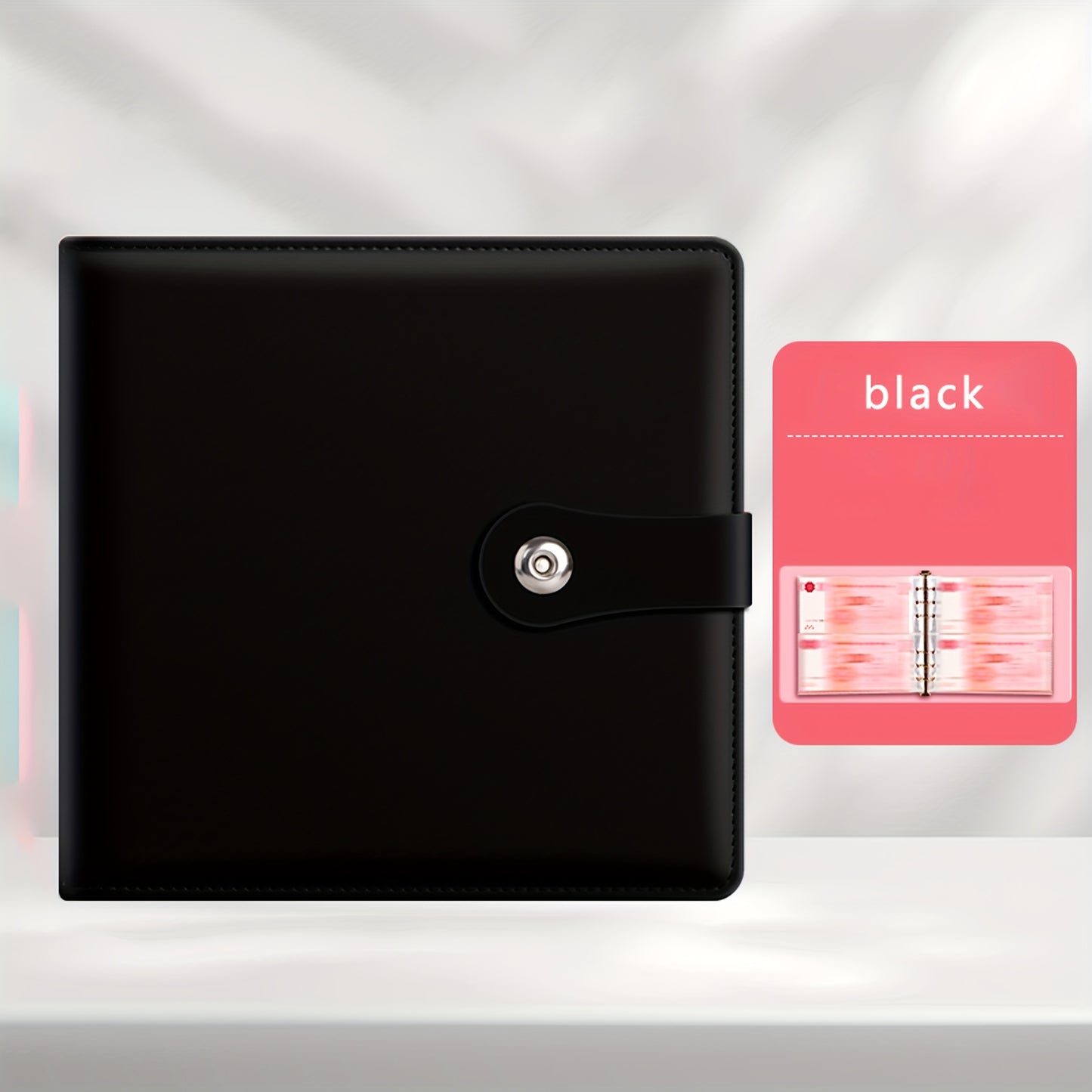 -Budget Binder Save Money Challenge Save Money Binder with Cash Envelope Envelope Save Challenge for Home office schools