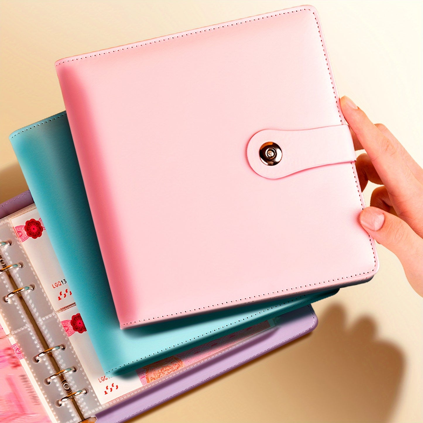 -Budget Binder Save Money Challenge Save Money Binder with Cash Envelope Envelope Save Challenge for Home office schools