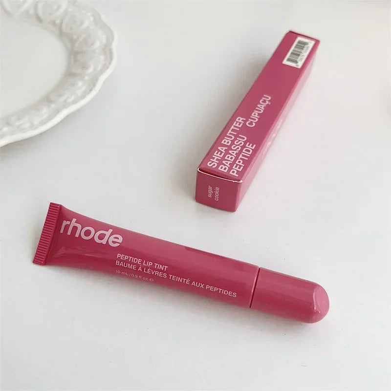 Brand Makeup Lip Glosses Plump Moisturizing Lip Glaze Oil Long Lasting Nourishing Lipstick Care Ins PBJ Sugar Cookle with Box
