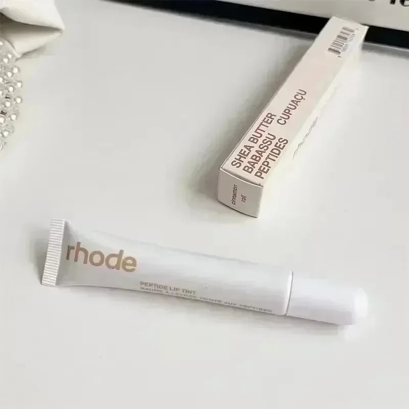 RHODE Makeup Lip Gloss Lip Moisturizer Phone Case For iPhone New Sugar Cookie Ribbon Toast Jelly Bean Pbj Lemontini Lipstick