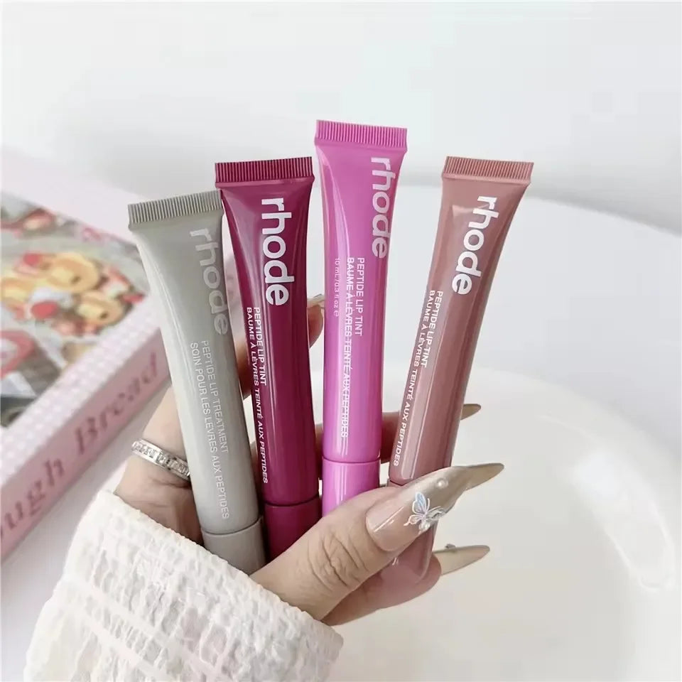 RHODE Makeup Lip Gloss Lip Moisturizer Phone Case For iPhone New Sugar Cookie Ribbon Toast Jelly Bean Pbj Lemontini Lipstick