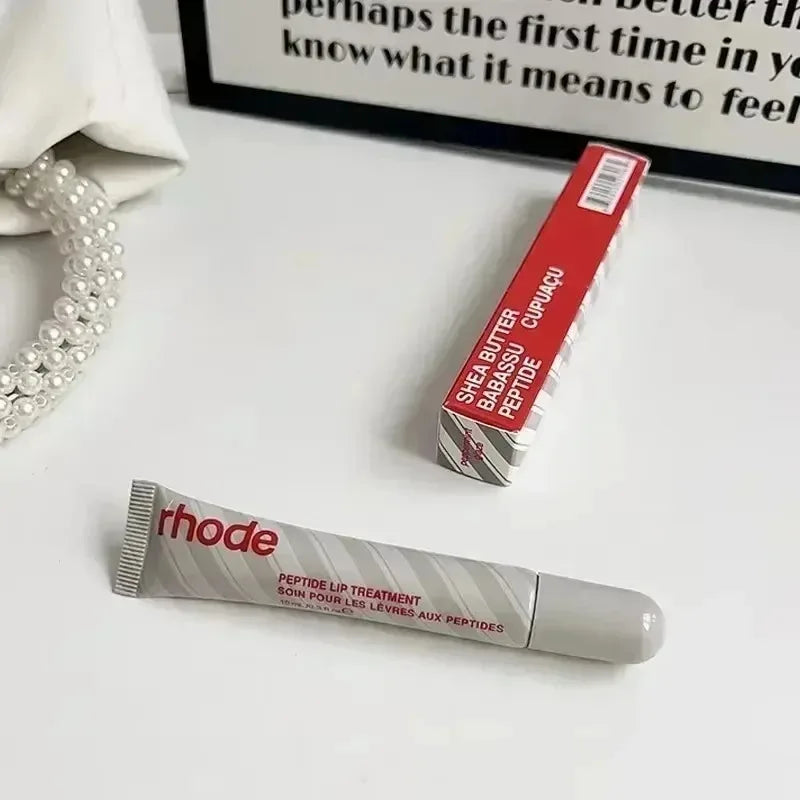 RHODE Makeup Lip Gloss Lip Moisturizer Phone Case For iPhone New Sugar Cookie Ribbon Toast Jelly Bean Pbj Lemontini Lipstick
