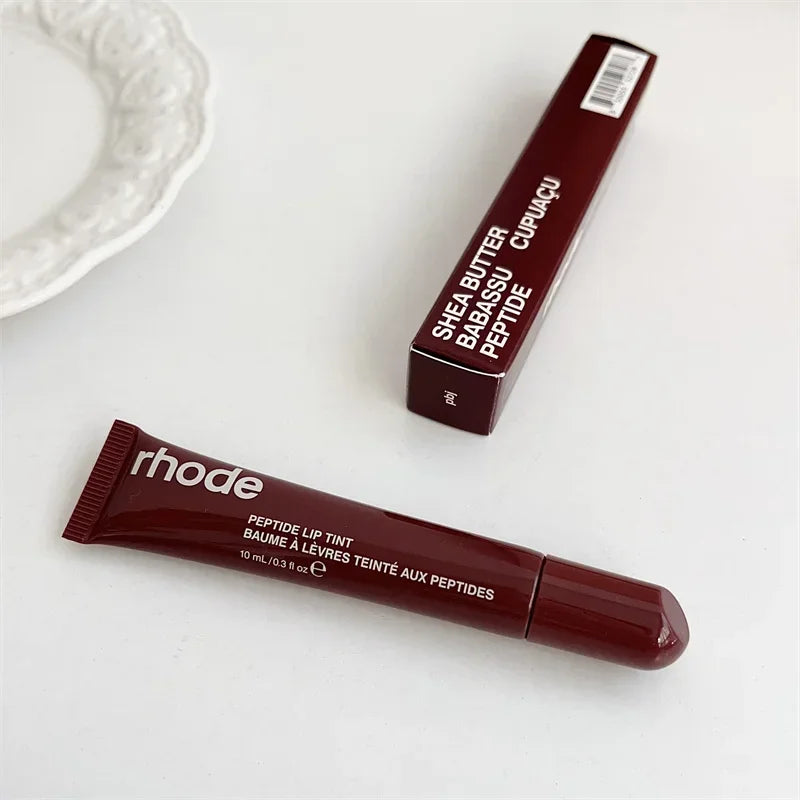 Brand Makeup Lip Glosses Plump Moisturizing Lip Glaze Oil Long Lasting Nourishing Lipstick Care Ins PBJ Sugar Cookle with Box