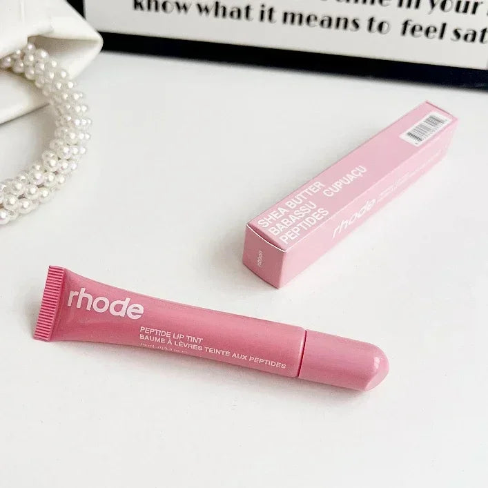 Brand Makeup Lip Glosses Plump Moisturizing Lip Glaze Oil Long Lasting Nourishing Lipstick Care Ins PBJ Sugar Cookle with Box