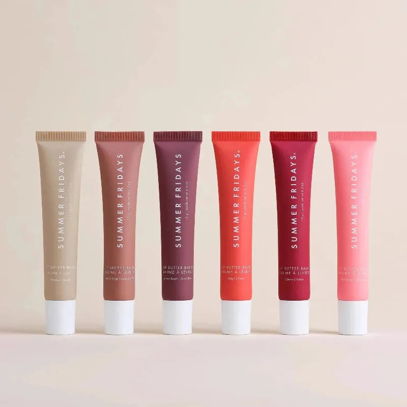 Summer Fridays Lip Balm Moisturizing Mirror Lip Gloss Lip Vanilla Pink Sugar Coffee Cake Smell Lipstick Transparent Oil Makeup