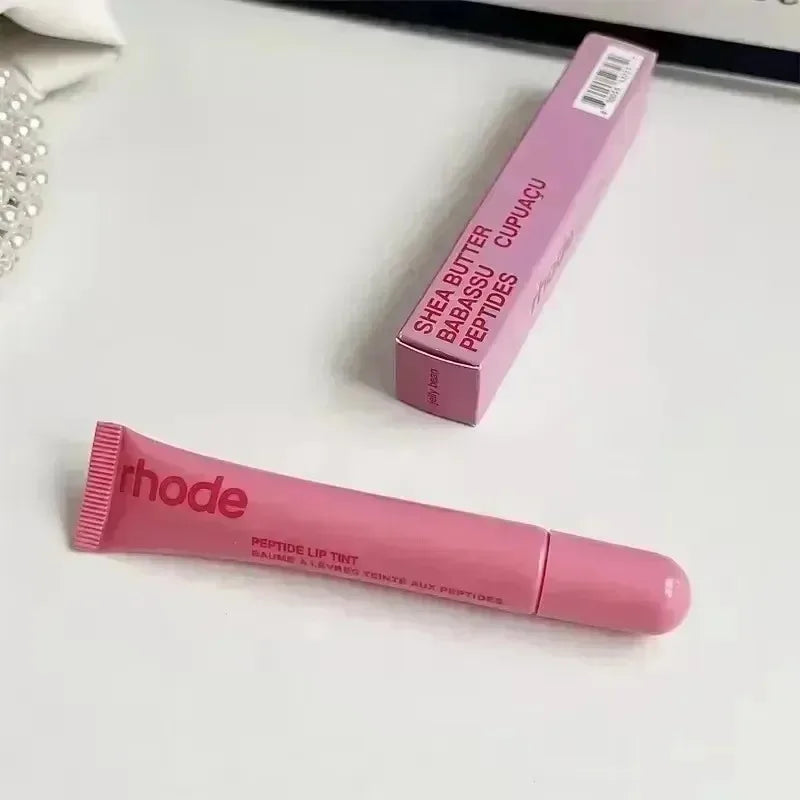 RHODE Makeup Lip Gloss Lip Moisturizer Phone Case For iPhone New Sugar Cookie Ribbon Toast Jelly Bean Pbj Lemontini Lipstick