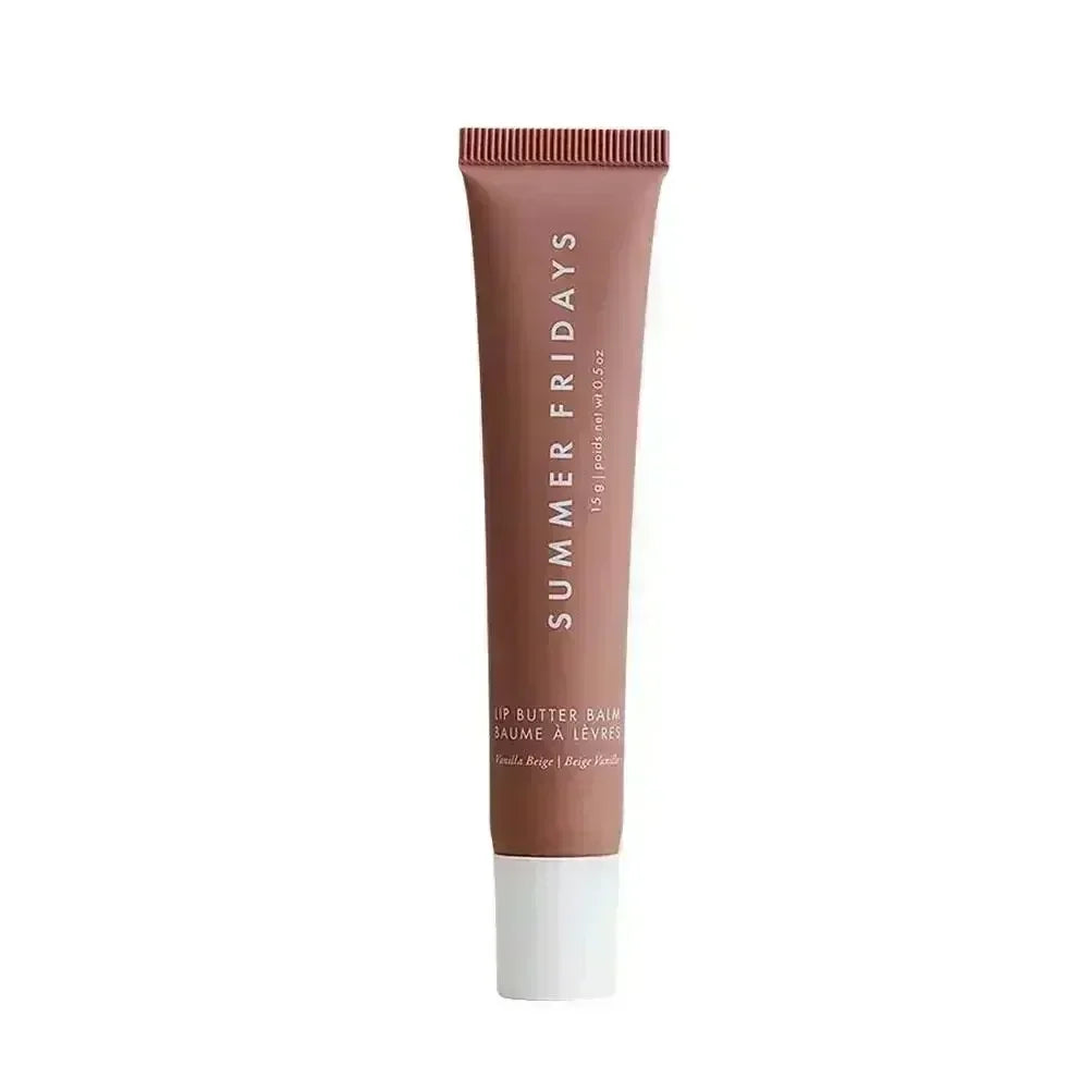 Summer Fridays Lip Balm Moisturizing Mirror Lip Gloss Lip Vanilla Pink Sugar Coffee Cake Smell Lipstick Transparent Oil Makeup
