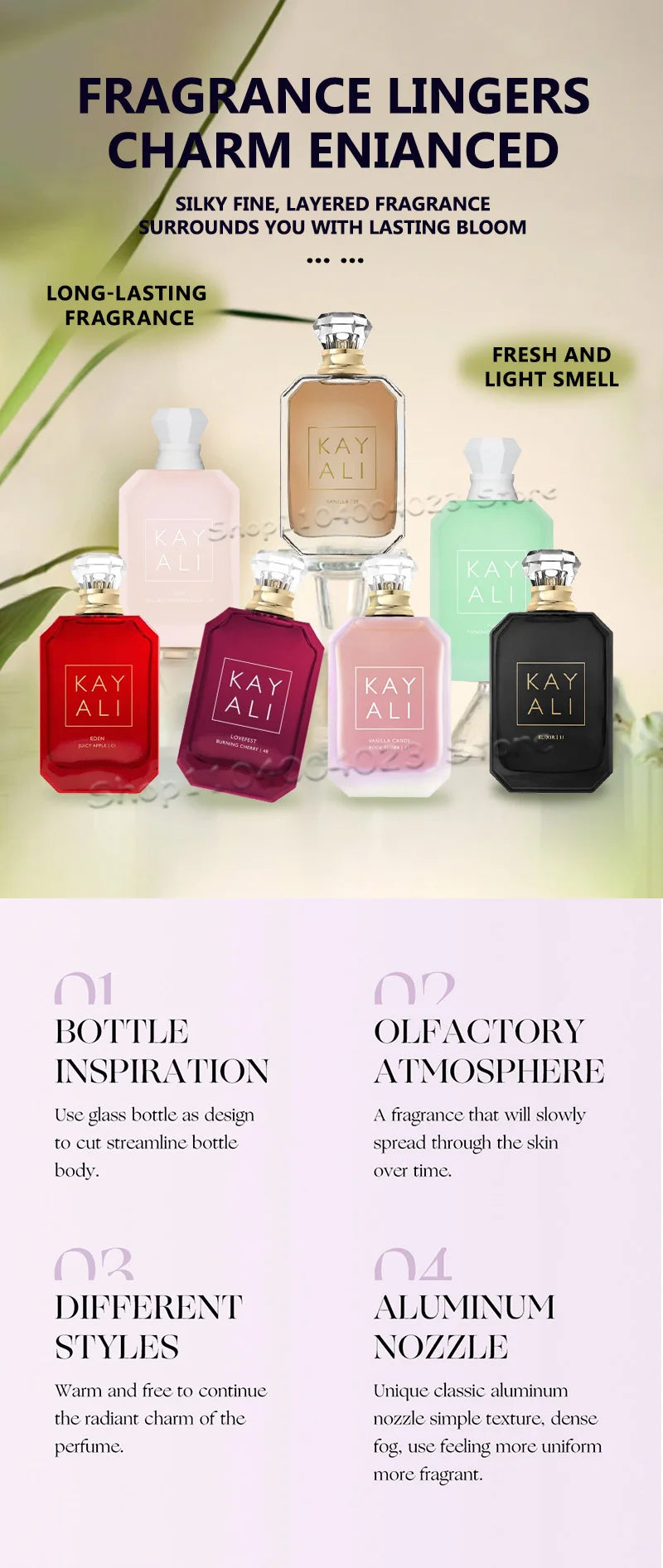 100ML KAYALI 48 Perfume Vanilla Candy Rock Sugar Eau de Parfum For Unisex Original Arabic Perfume Middle Eastern Brand Perfumes