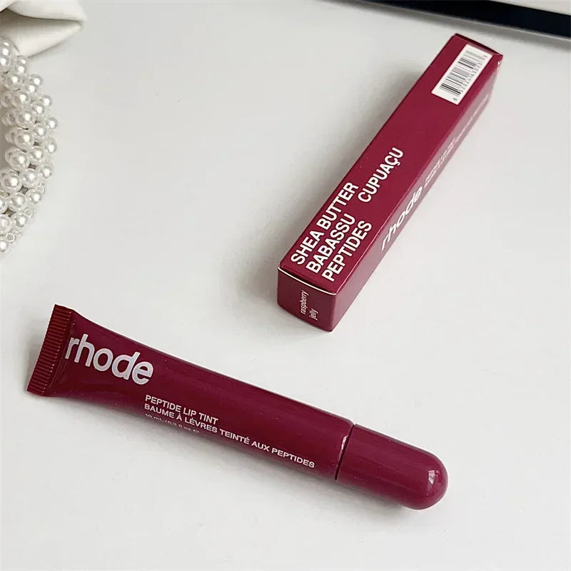 Brand Makeup Lip Glosses Plump Moisturizing Lip Glaze Oil Long Lasting Nourishing Lipstick Care Ins PBJ Sugar Cookle with Box