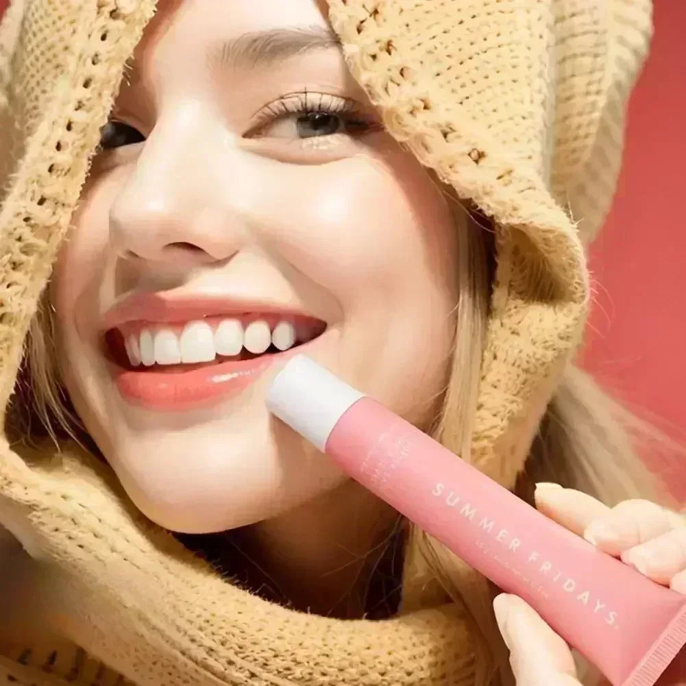 Summer Fridays Lip Balm Moisturizing Mirror Lip Gloss Lip Vanilla Pink Sugar Coffee Cake Smell Lipstick Transparent Oil Makeup