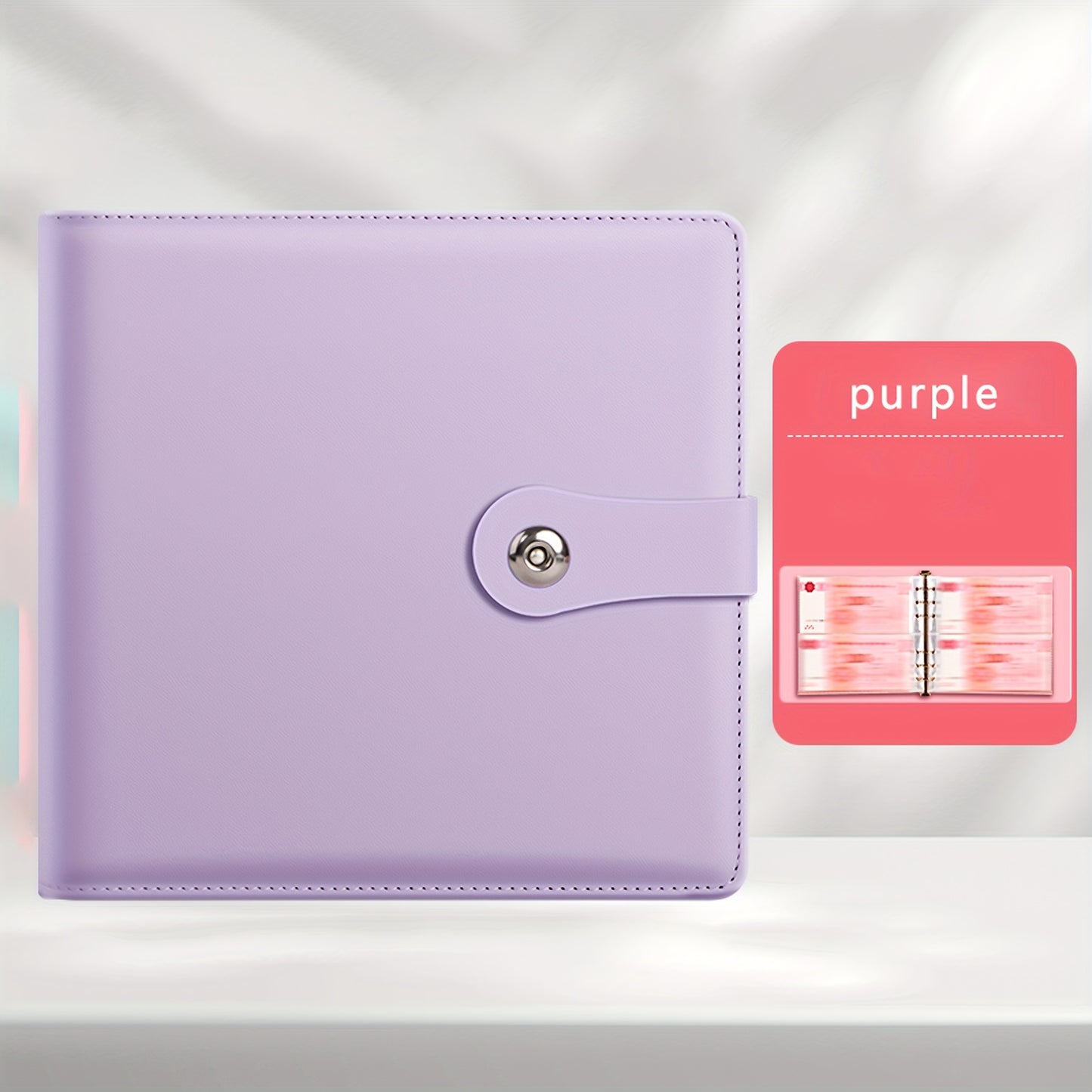 -Budget Binder Save Money Challenge Save Money Binder with Cash Envelope Envelope Save Challenge for Home office schools