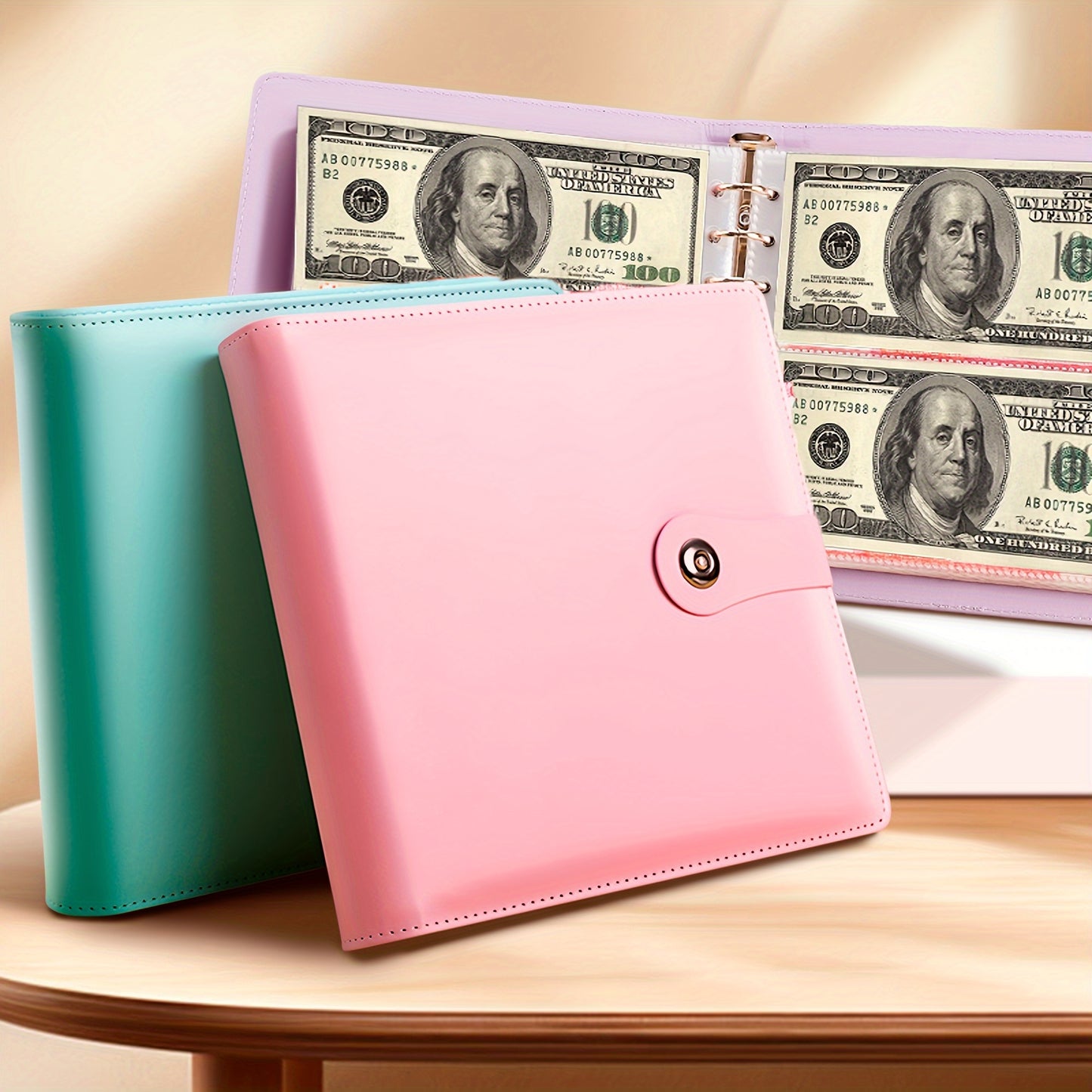 -Budget Binder Save Money Challenge Save Money Binder with Cash Envelope Envelope Save Challenge for Home office schools