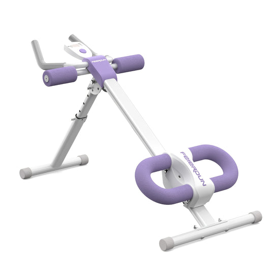 UPGO Ab Workout Equipment, Ab Machine For Home Gym, Foldable Core & Abdominal Exercise Machine, Adjustable Ab Machine Full Body Workout Women Exercise Fitness Equipment, 330lbs Weight Capacity|220lbs Load Capacity Mini Steppe